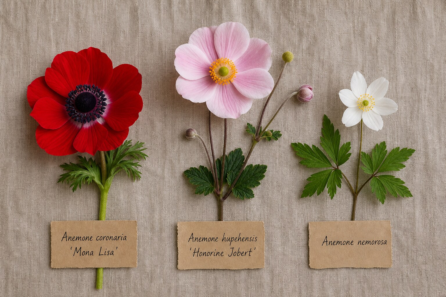 Sravnenie vidov anemona