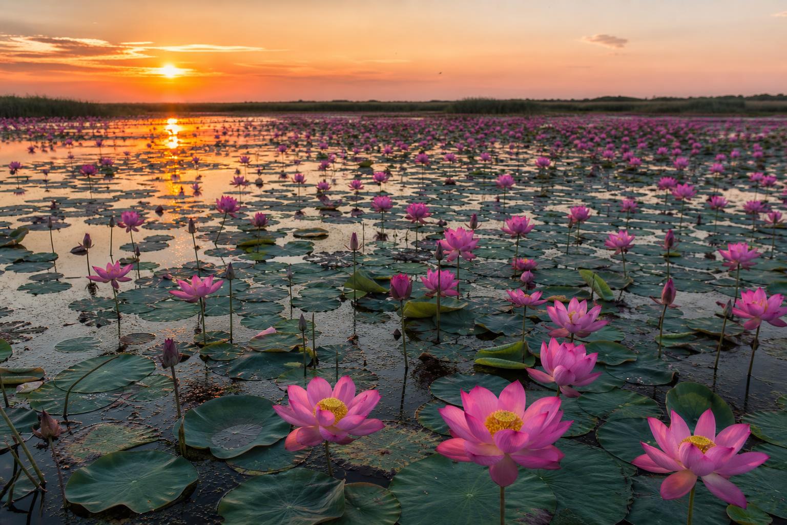 Lotos delta volgi