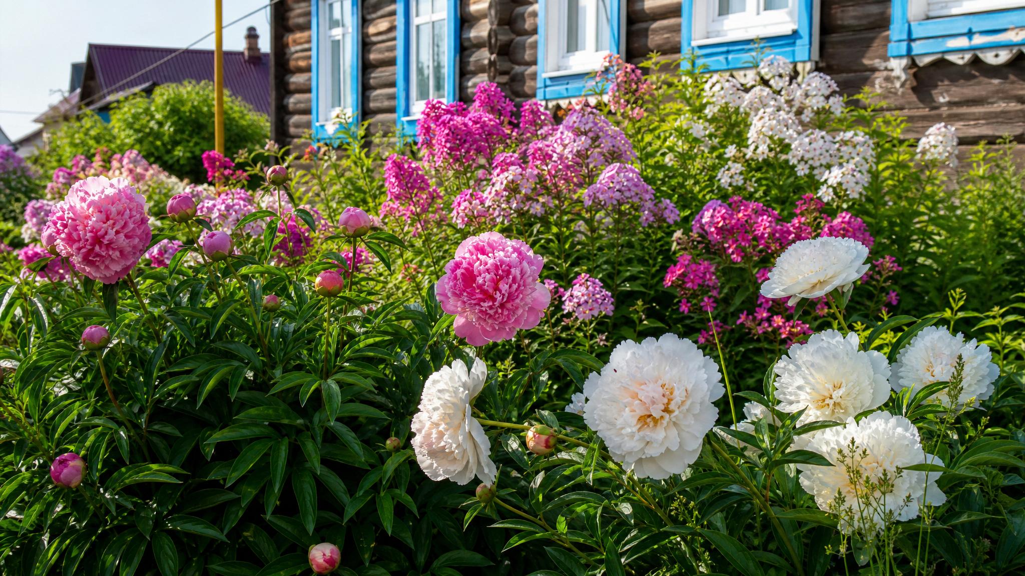 Sadovye cvety dacha