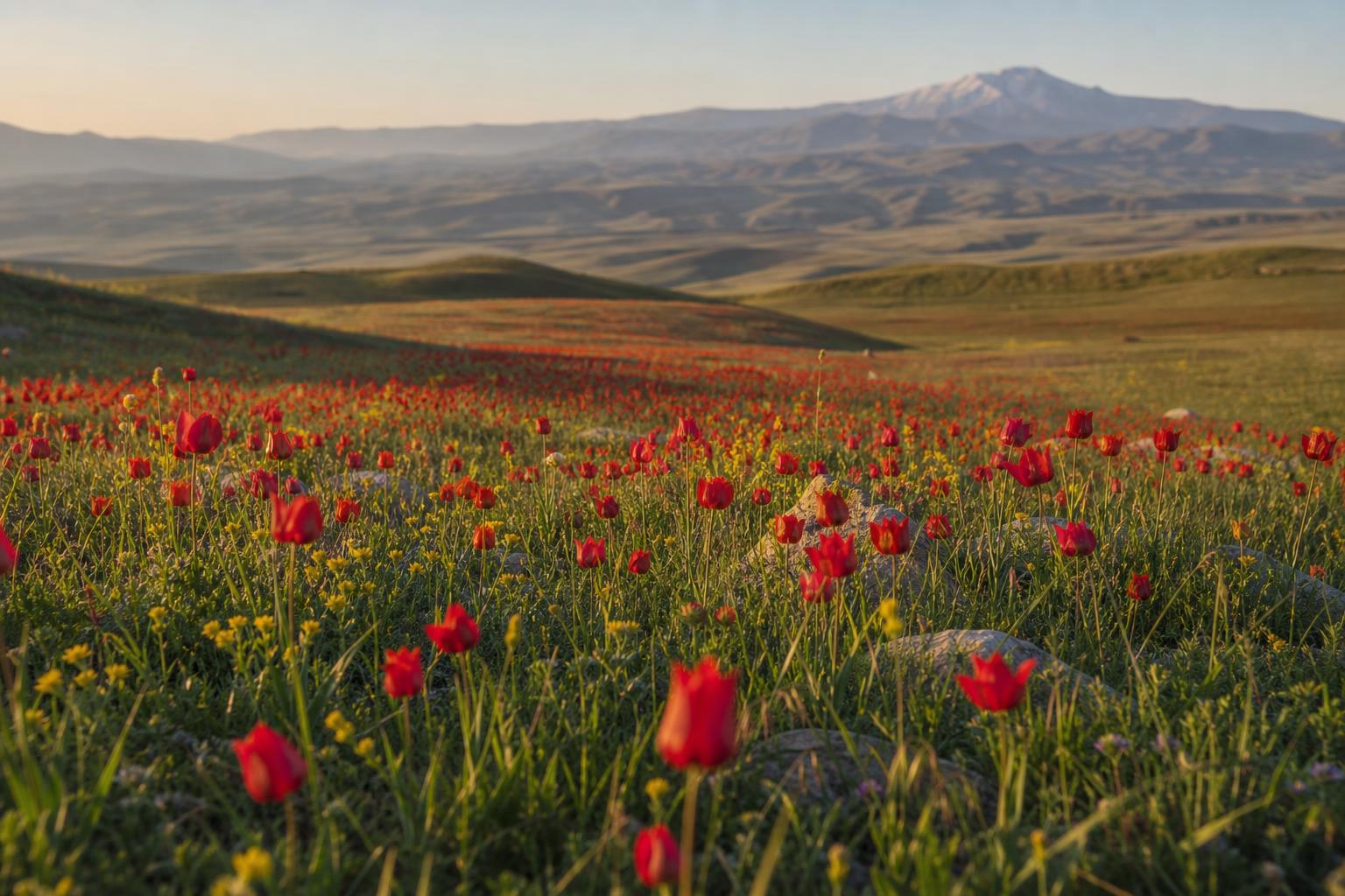 Dikie tyulpany anatolii