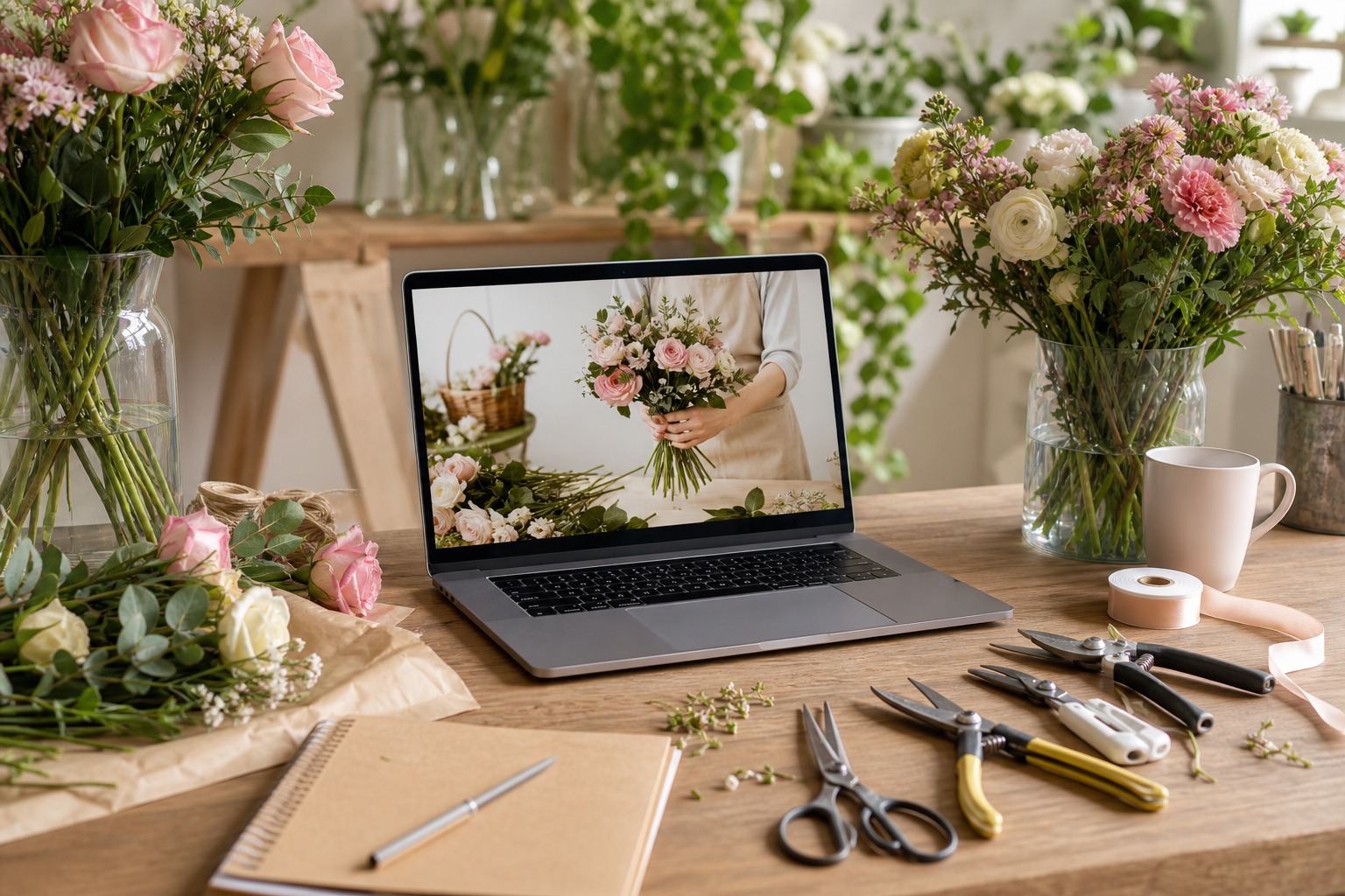 Stol florista onlayn kurs