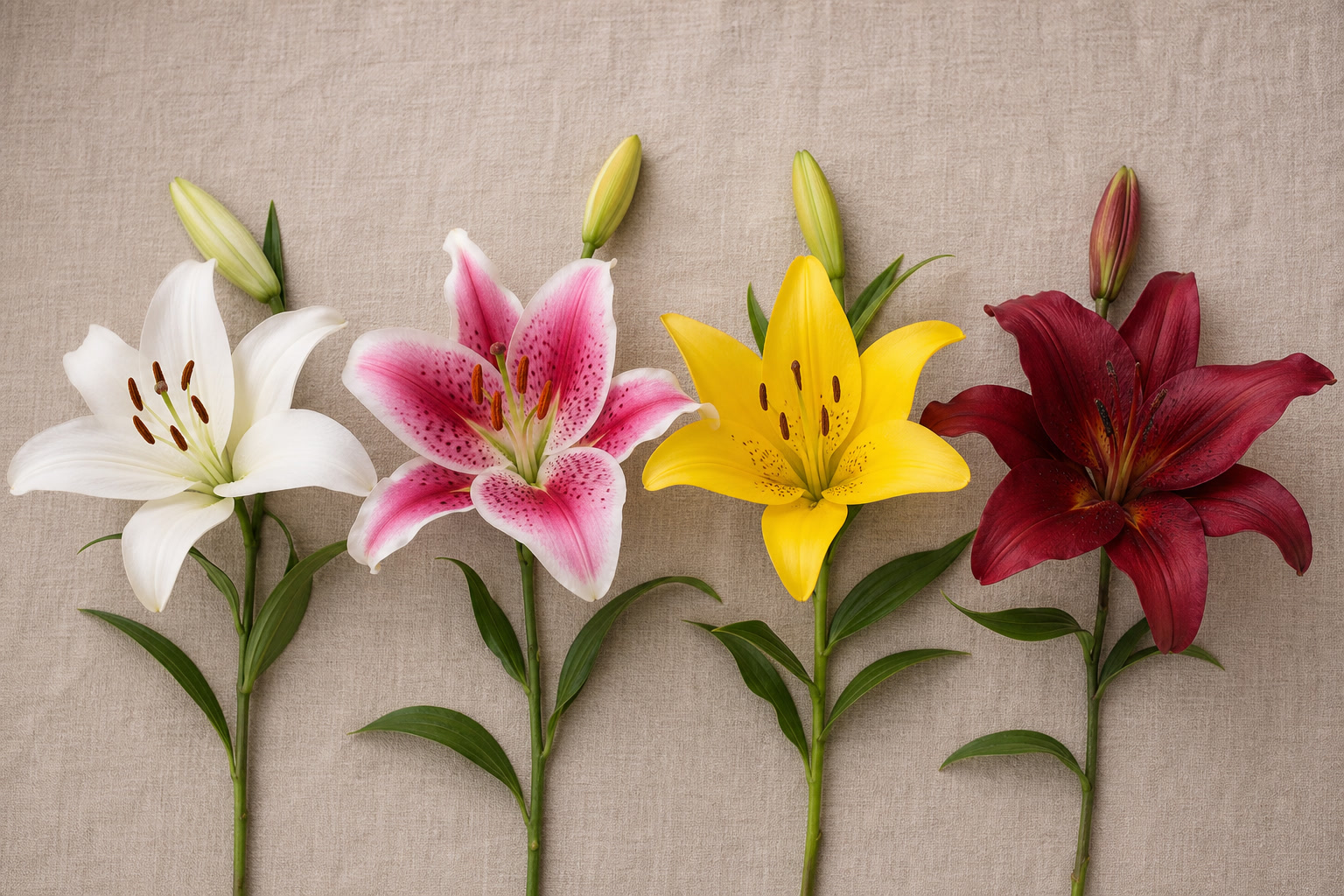 Sravnenie sortov liliy asiatic oriental la ot