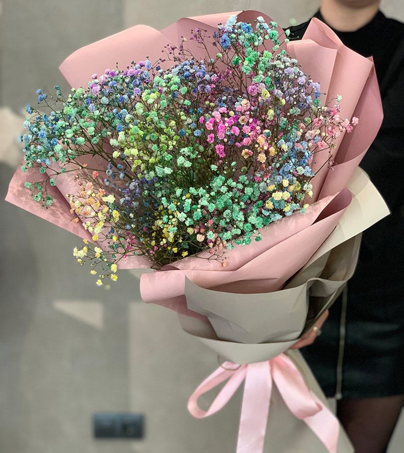 Радужные гипсофилы S в Москве