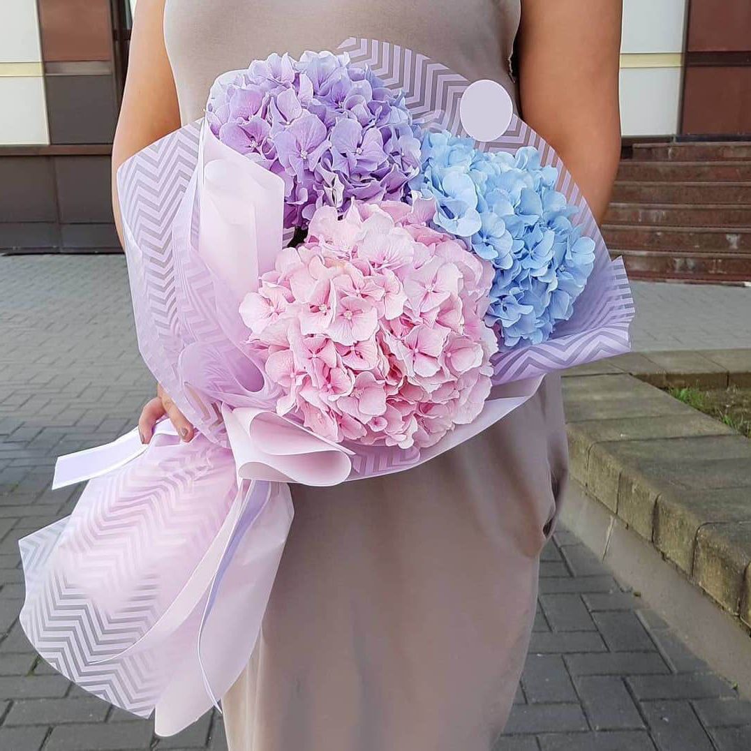 Букет гортензий "Puff" в Москве