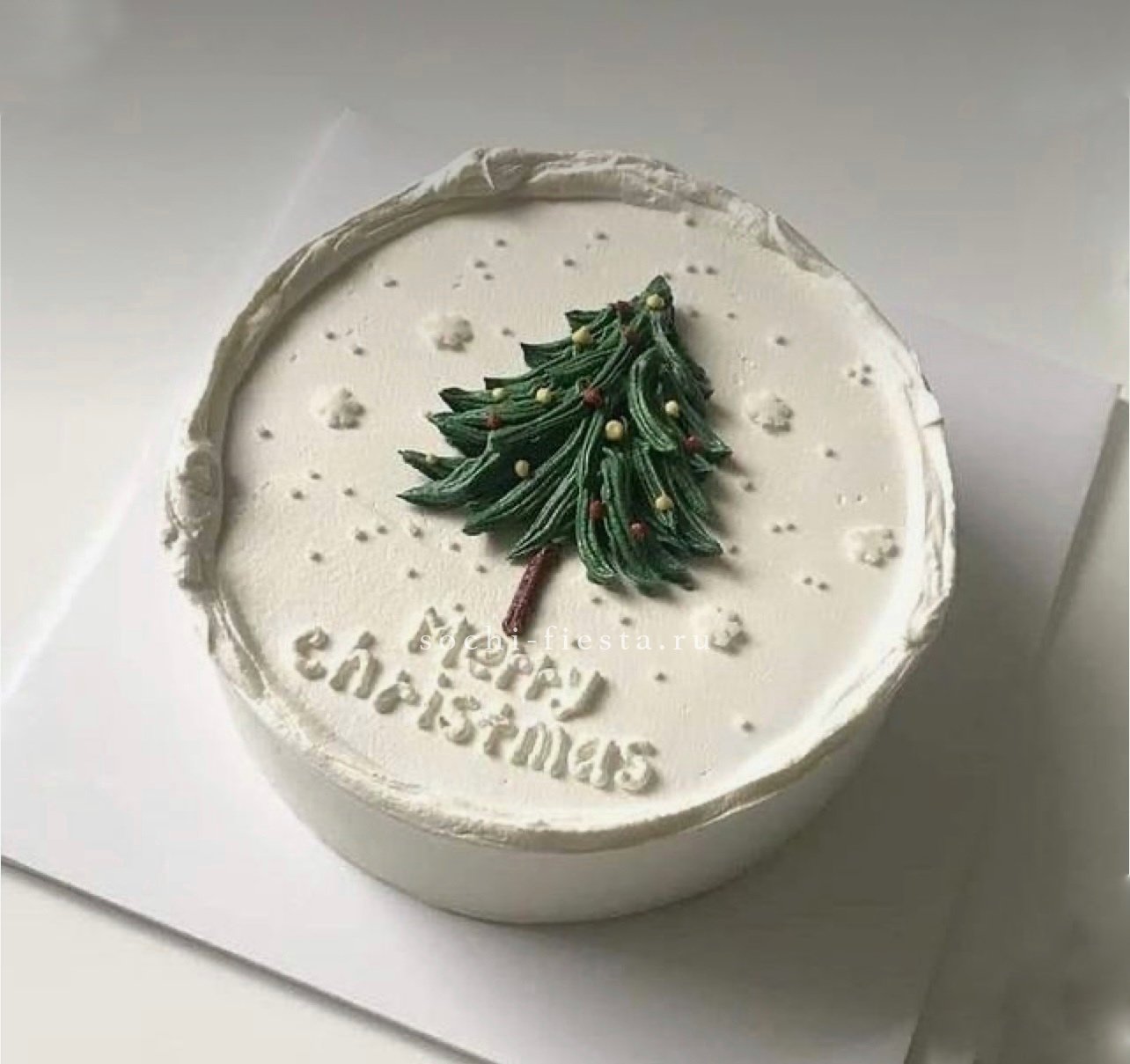 Бенто-торт "Merry Christmas" в Москве