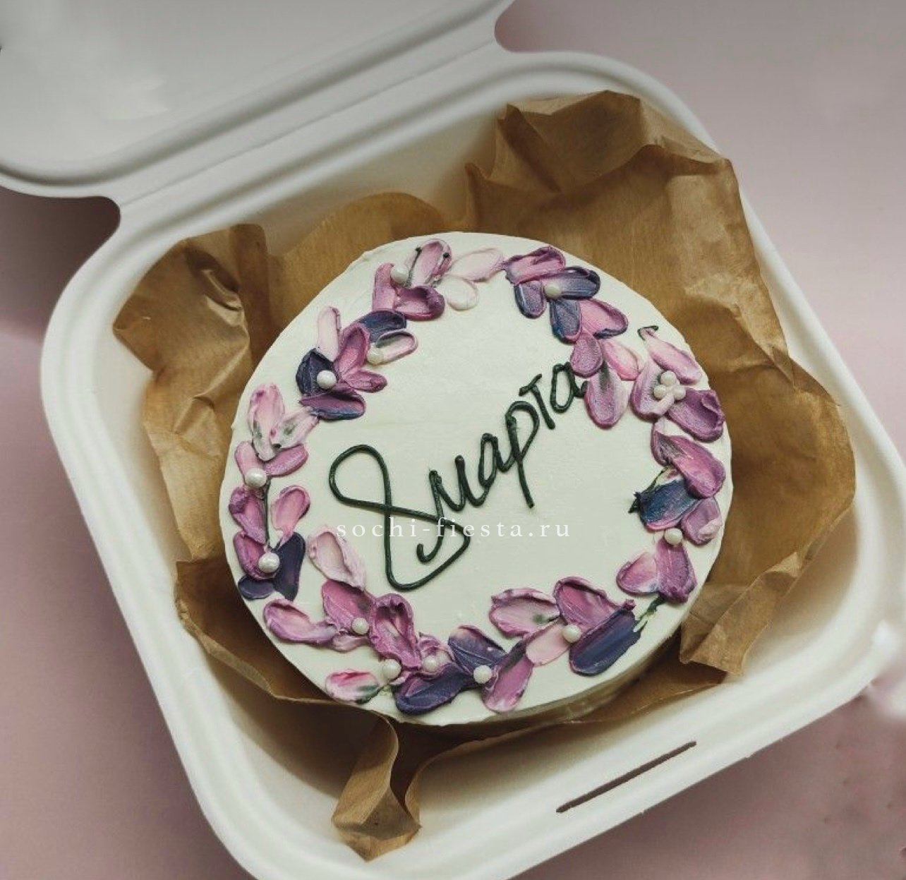 Бенто-торт "8 марта"  в Москве