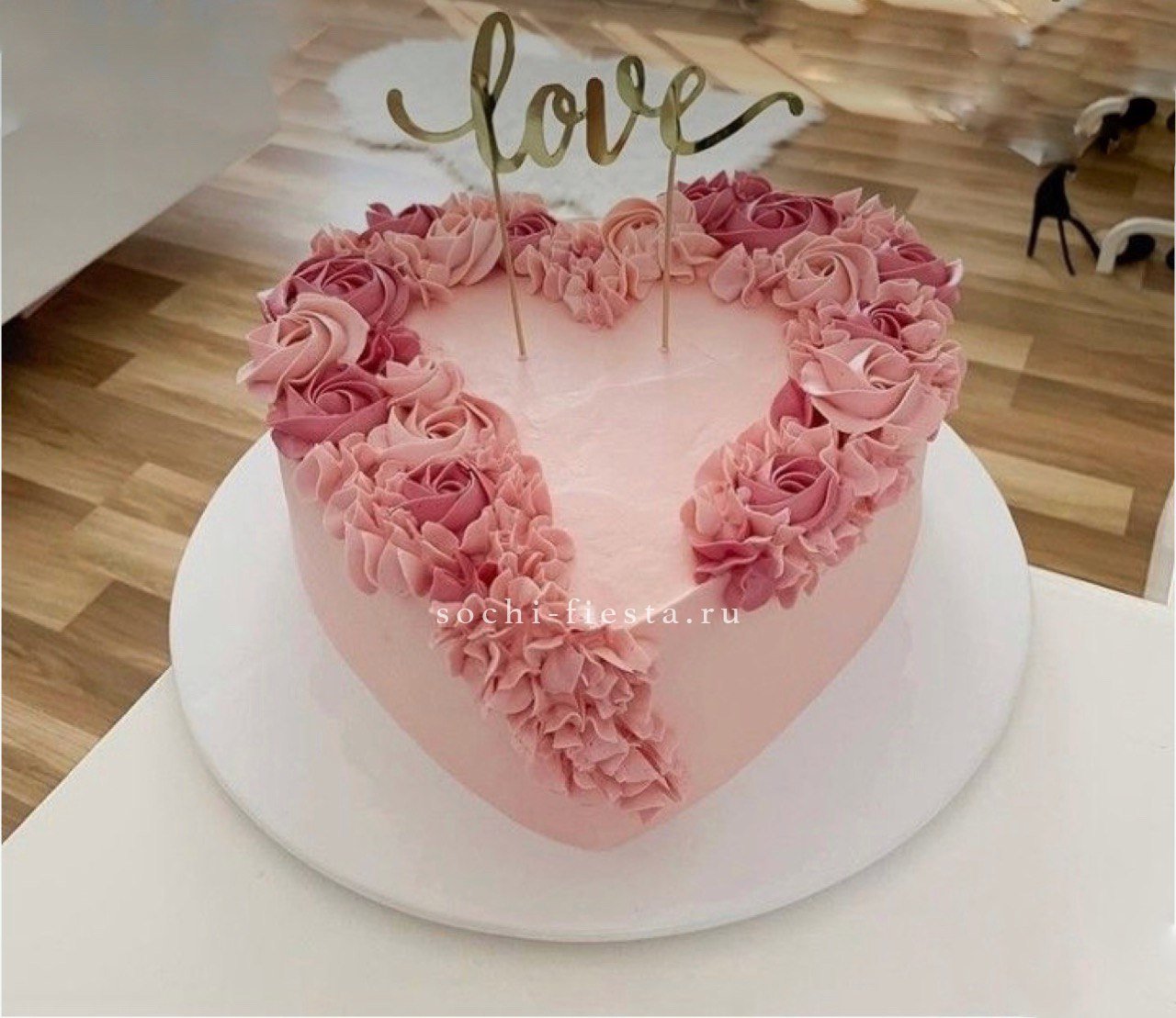 Торт "Сердце" 1 в Москве