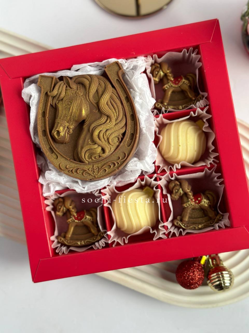 Бельгийский шоколад подкова с доставкой в Москве