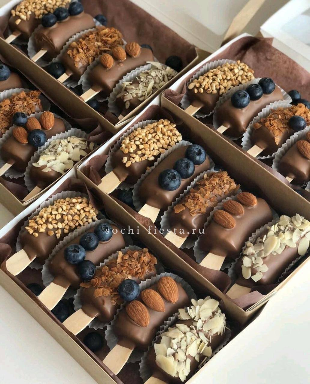 Набор бананов в шоколаде №4 в Москве