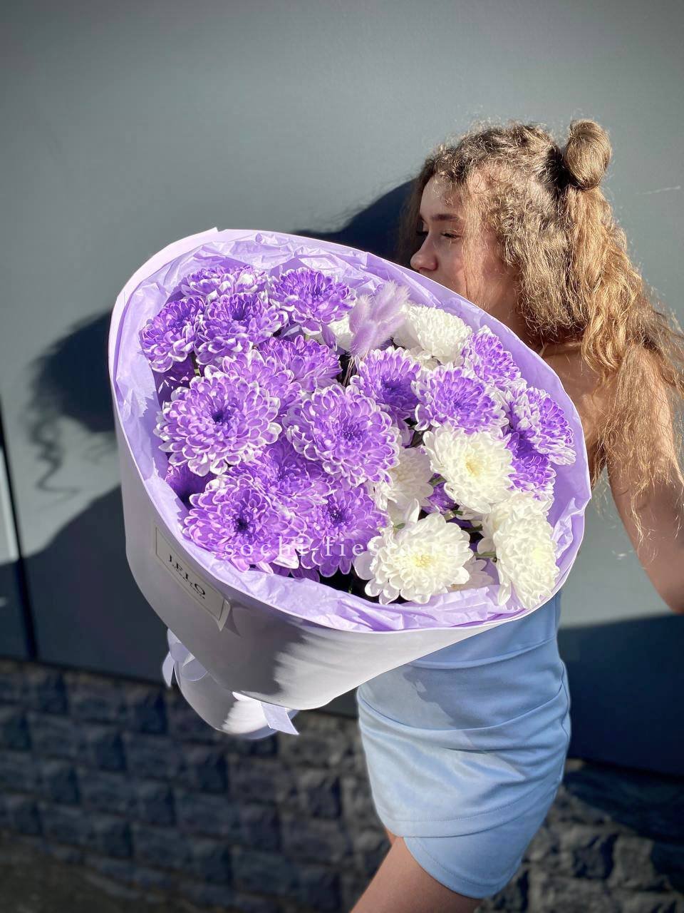  Букет хризантем "Sirena" в Москве