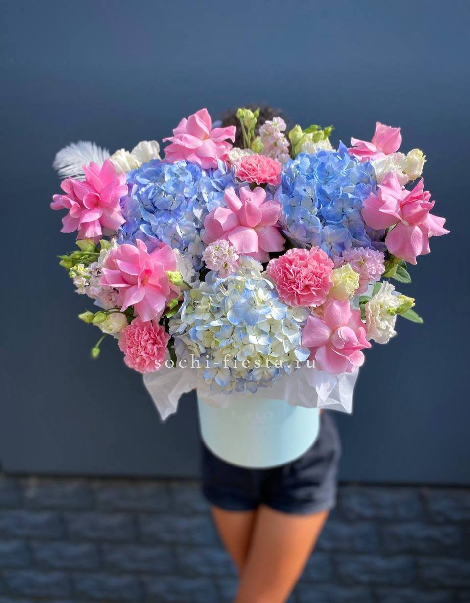 Коробка с цветами "Lemia" в Москве