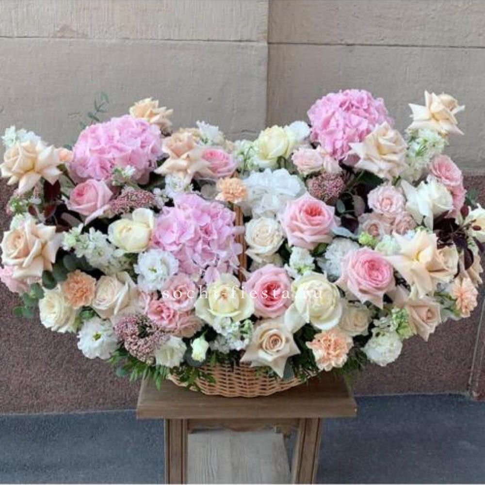Цветочная корзина MAXI N2 в Москве
