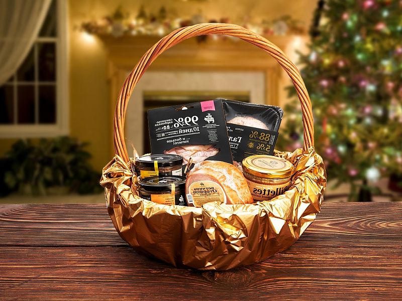 Гастрономическая корзина L в Москве