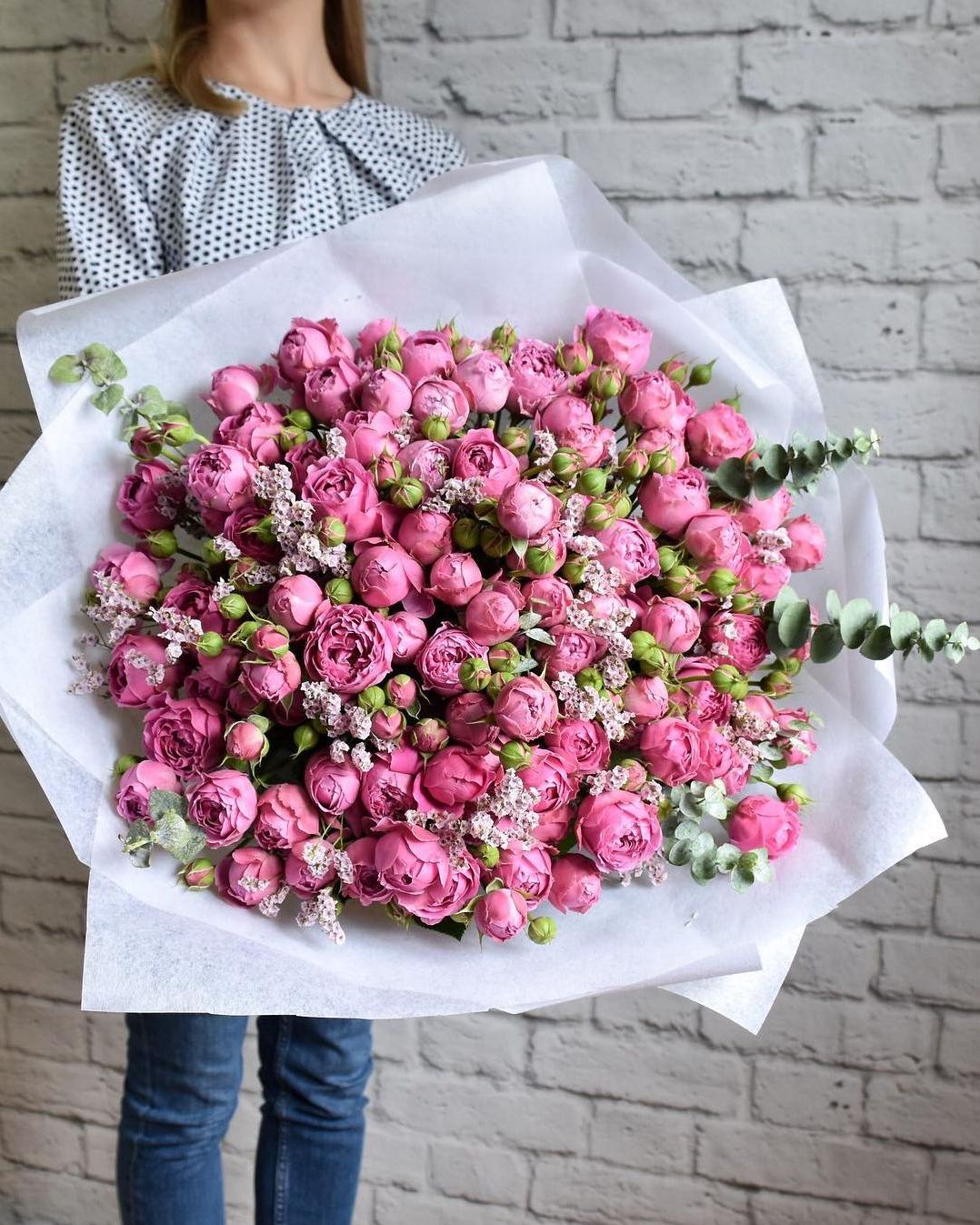 51 кустовая роза в Москве