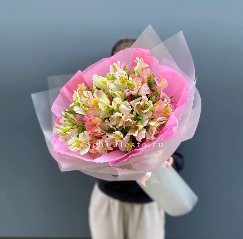 букет альстромерий "Cherry" в Москве