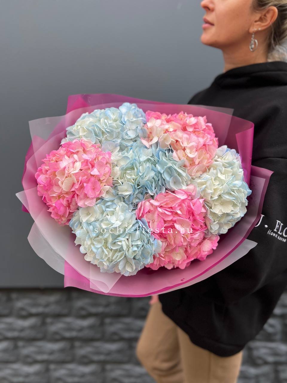 Букет гортензий "TONICA №2" в Москве