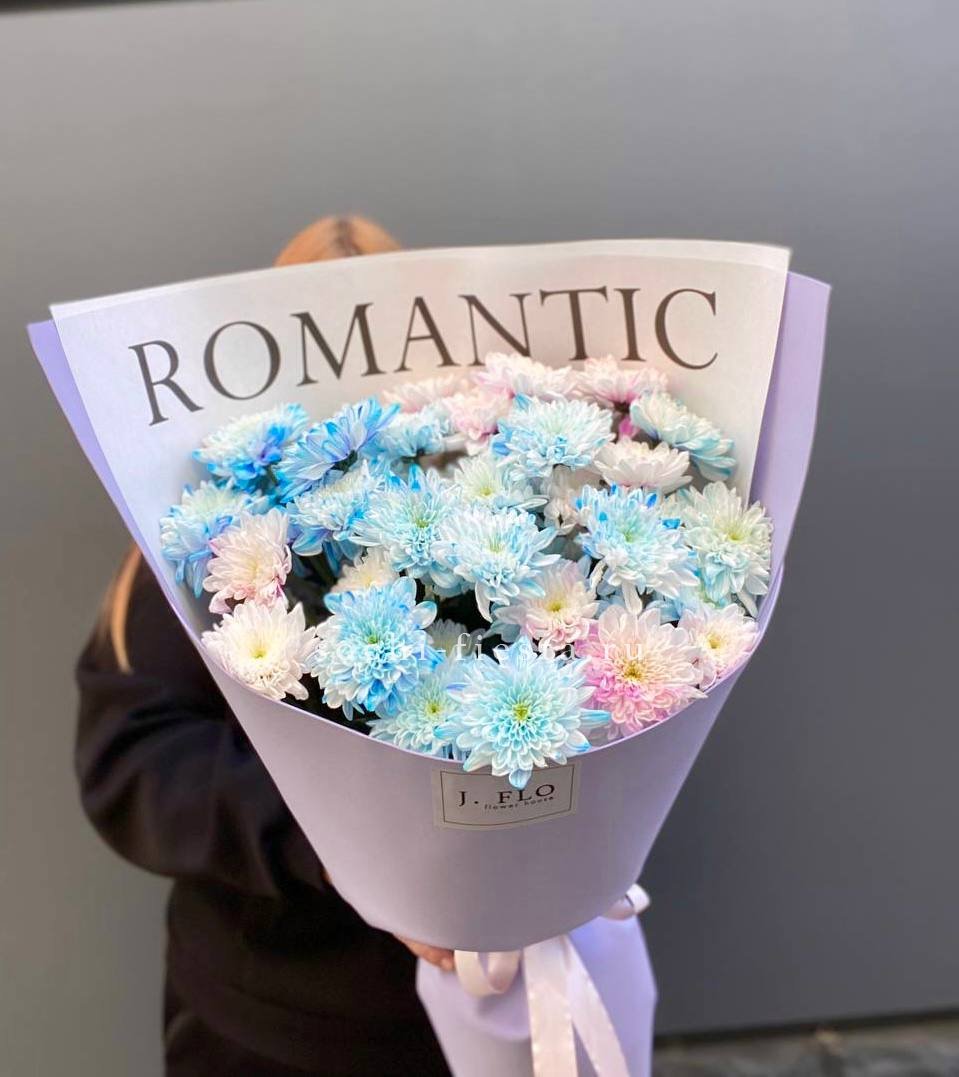 Букет кустовых хризантем в Москве