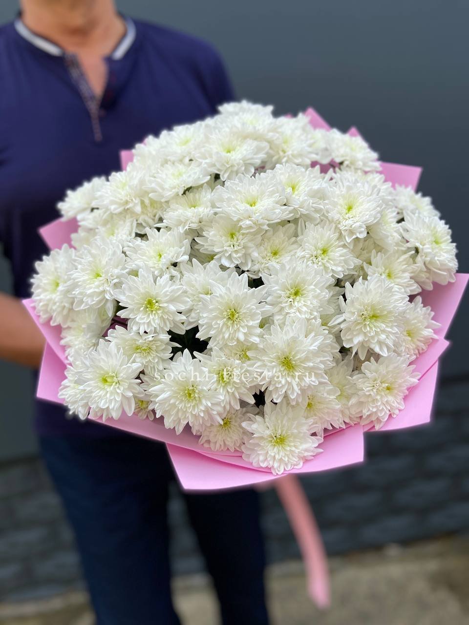  Букет 15 хризантем  в Москве
