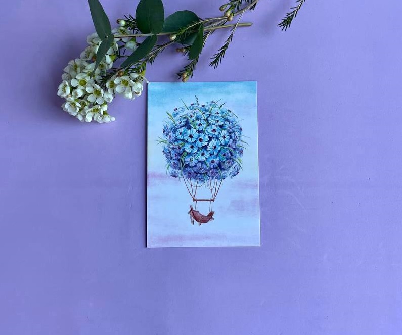 Открытка к букету "Floerostat" в Москве