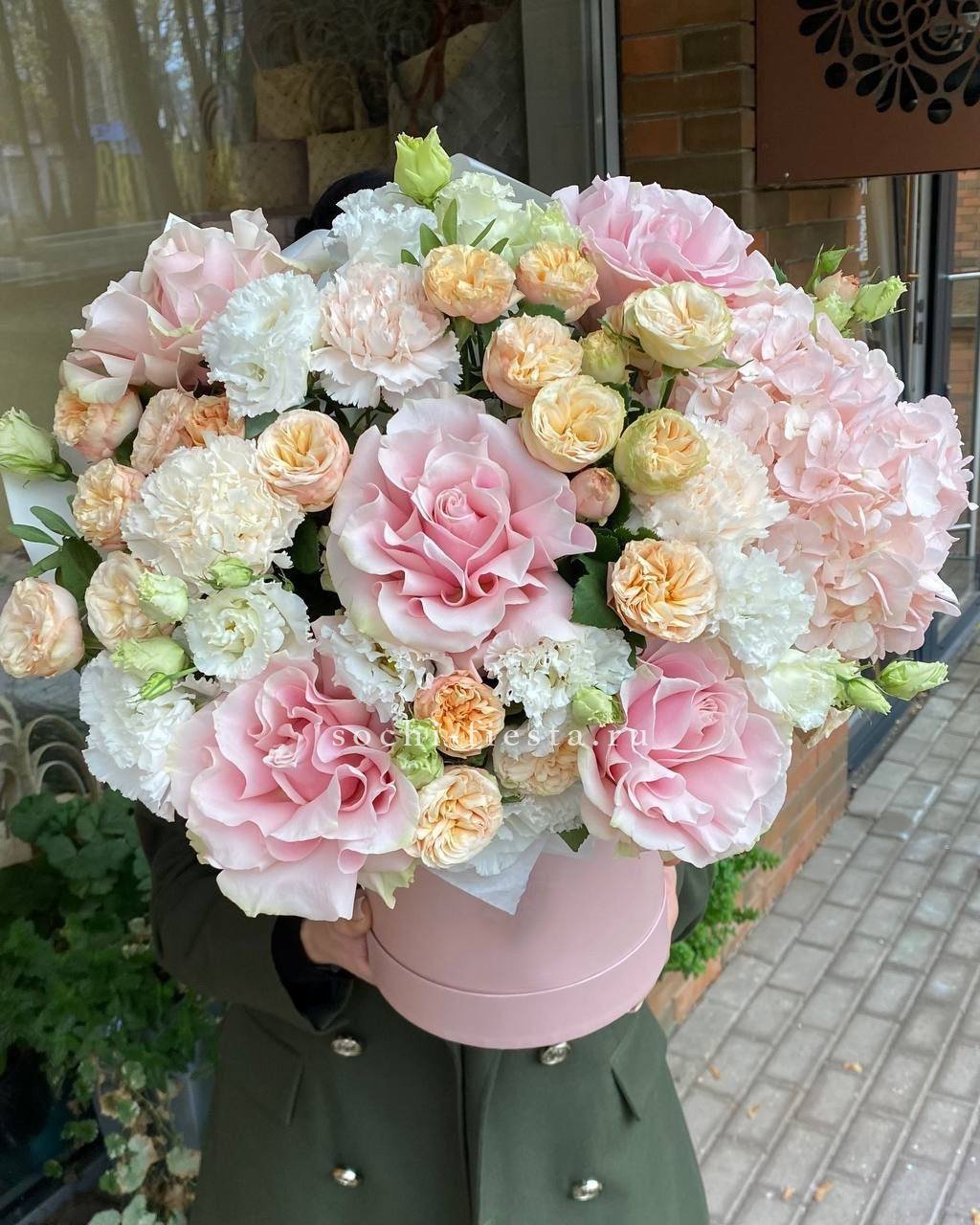 Авторский бокс French Rose №2 с доставкой в Москве