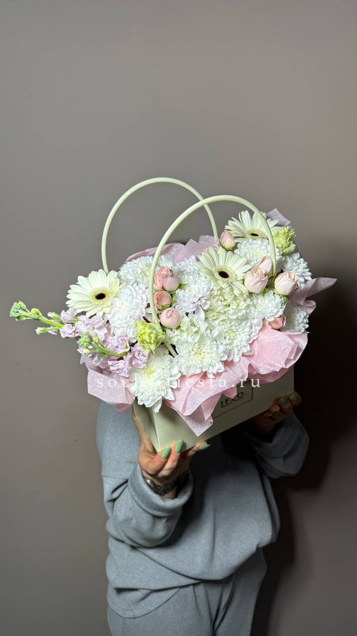 Сумочка "Белый рассвет" в Москве