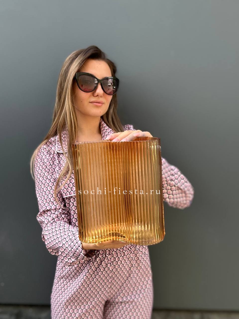 Стеклянная ваза №7 в Москве