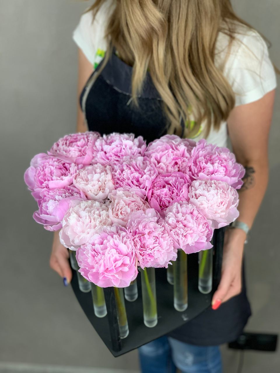 Woodbox Peony Heart в Москве