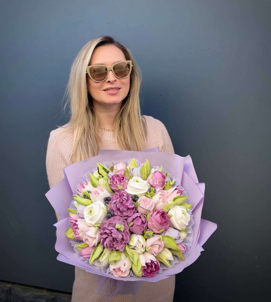 Сладкий букет из ЗЕФИРА в Москве