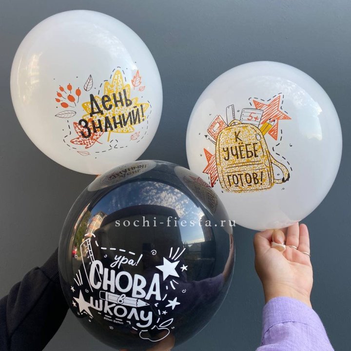 Воздушный шар к 1 сентября в Москве