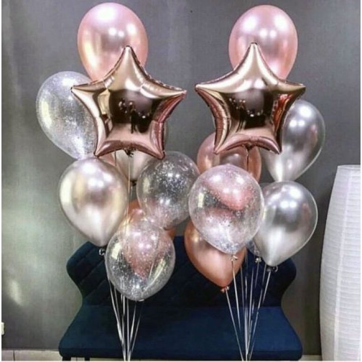 Фонтаны шаров "Дубль старт" в Москве