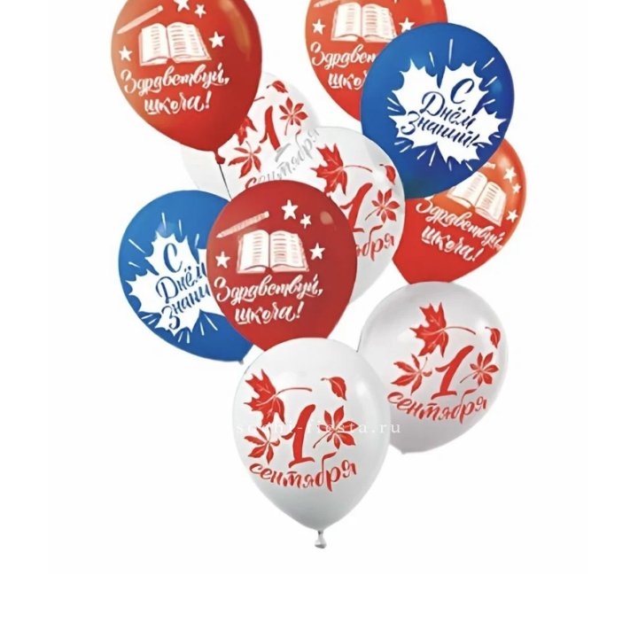 Воздушный шар на день знаний в Москве