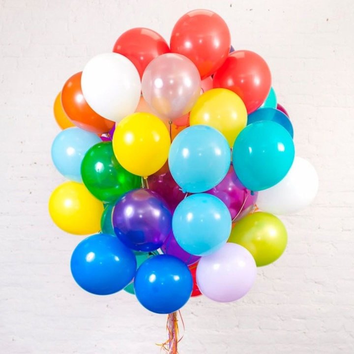 Облако шаров иксель №1 в Москве