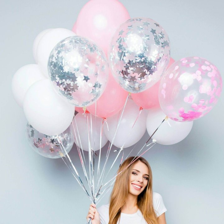 Гелиевый шар в Москве