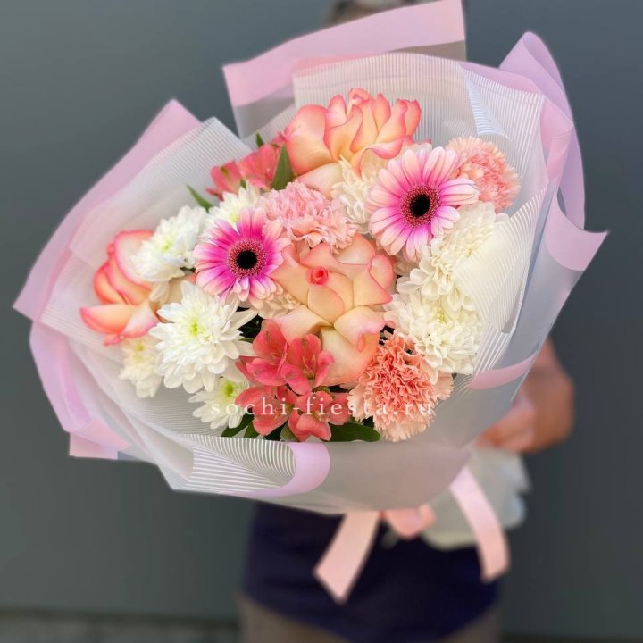 Яркий букет "Спринг" в Москве