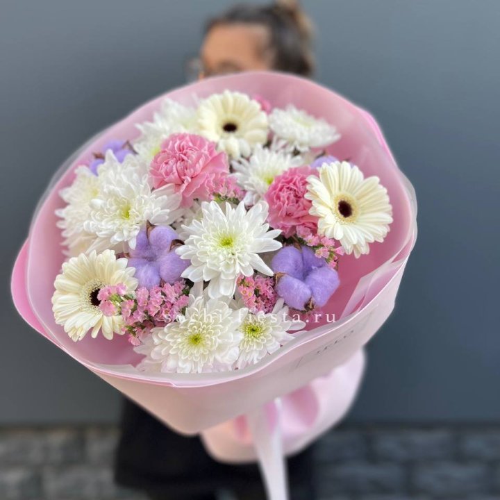 Букет цветов "Пинк спринг" в Москве