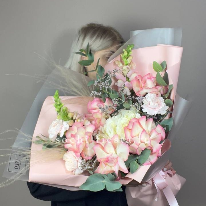  Букет  "Закат для неё" в Москве