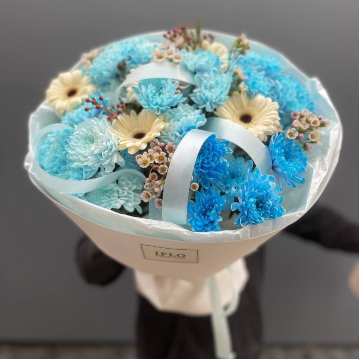 Букет "Голубые дали" с доставкой в Москве