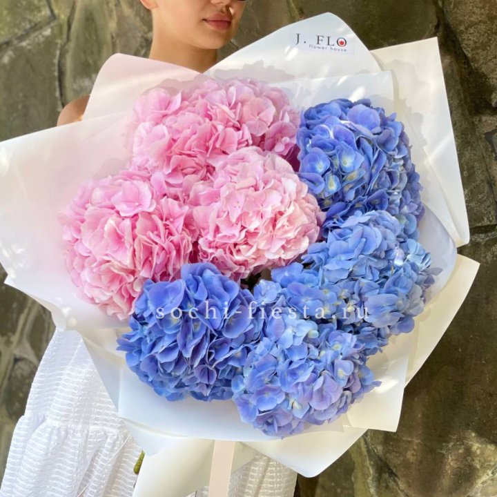 Букет гортензий №1 в Москве