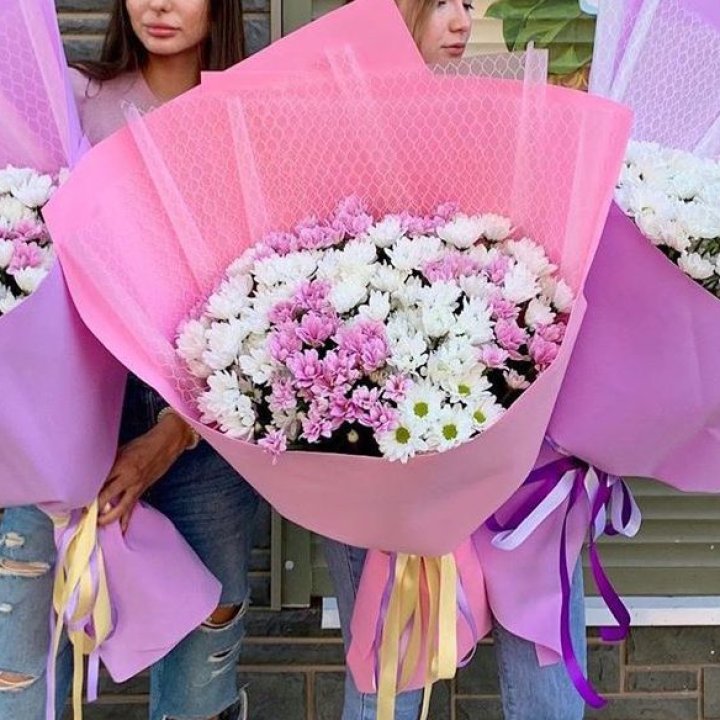 Букет хризантем №3 в Москве