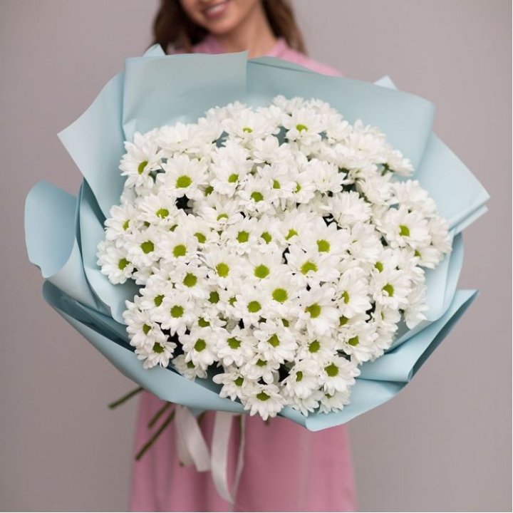  Букет хризантем "Бон-бон" в Москве