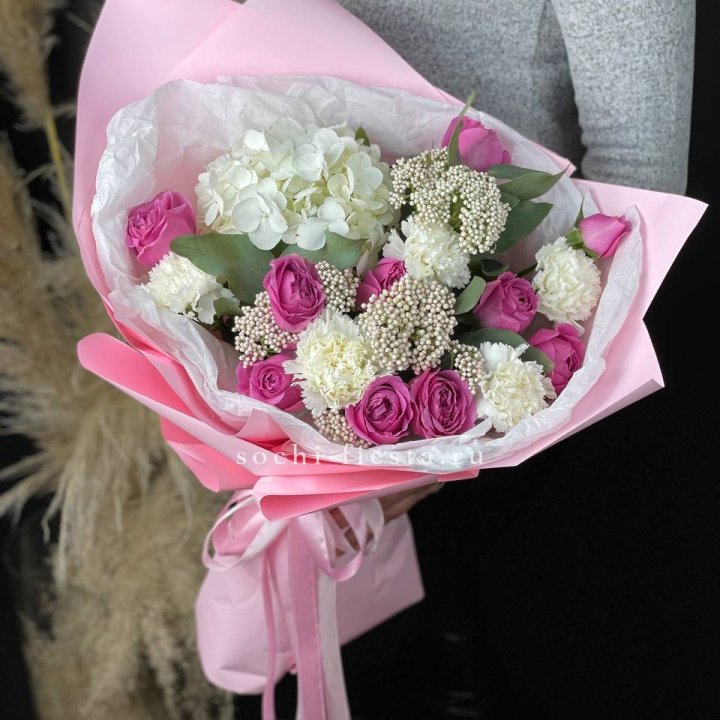 Букет с мисти бабблс №1 в Москве