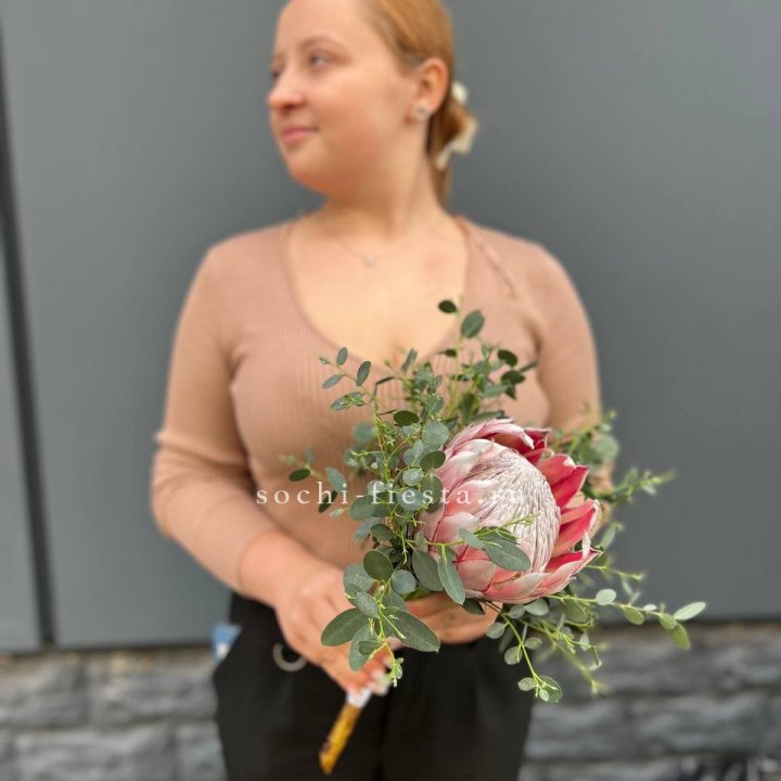 Свадебный букет "Протея" в Москве