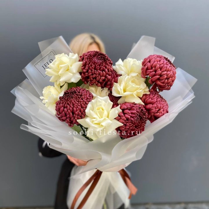 Дуо бигуди и розы в Москве