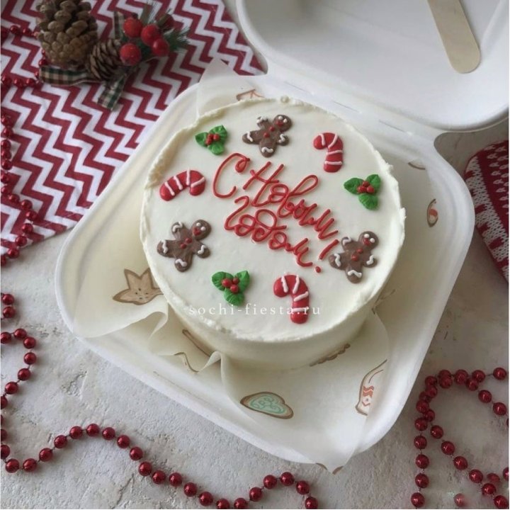 Бенто-торт "С Новым Годом!" в Москве