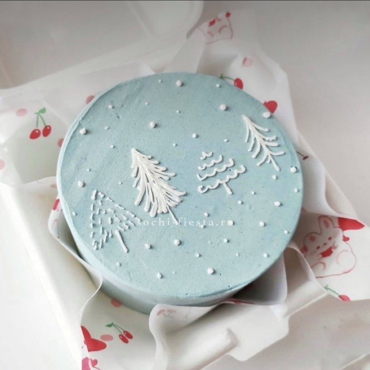 Бенто-торт "Елки" в Москве