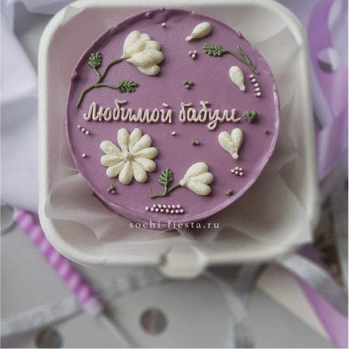 Бенто-торт "Любимой бабуле" в Москве