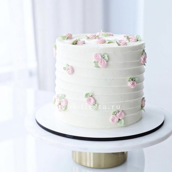 Торт "Розы в снегу" в Москве