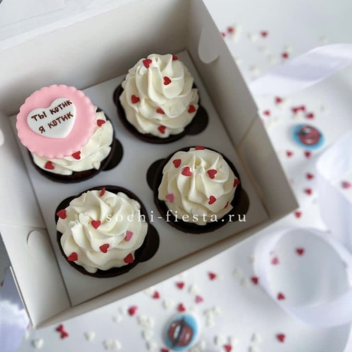 Набор капкейков "Для тебя" в Москве
