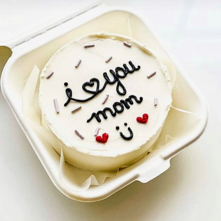 Бенто-торт "Мамочка, я люблю тебя!" в Москве