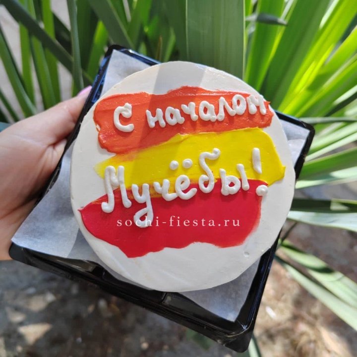 Бенто-торт "С началом учёбы"" в Москве